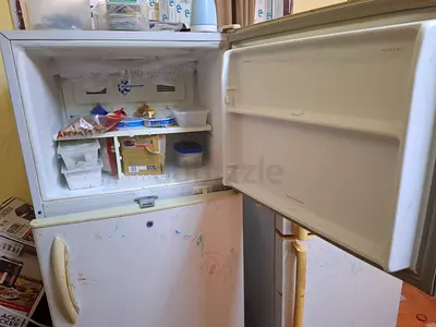 White Whirlpool Top-Freezer Refrigerator - Used, 2-Door