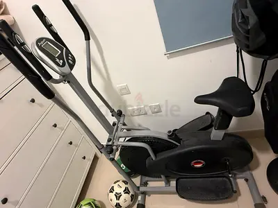 Used Elliptical Trainer with Seat - Compact Home Gym