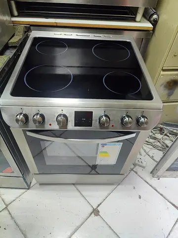 Hoover latest model electric ceramic 4 hobs stove oven fan cooking range 60x60 zew