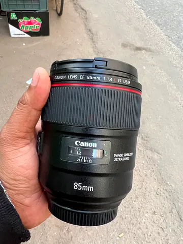 Canon EF 85mm f/1.4 L USM Portrait Lens - Good Condition