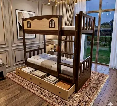 Brand new Solid wood Bunker bed With Storage Available