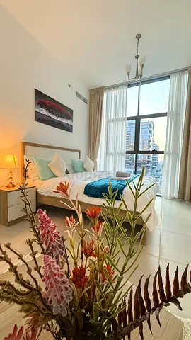 Fully furnished master bedroom available in Jumeirah garden city