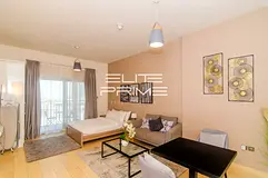 Furnished Studio | Balcony | City & Marina Views