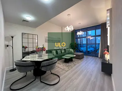 Furnished 1BR Apartment | Sydney Tower JVC | Balcony & City View