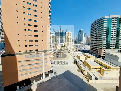 15 days free Prime location balcony big apartment open view exit to Dubai