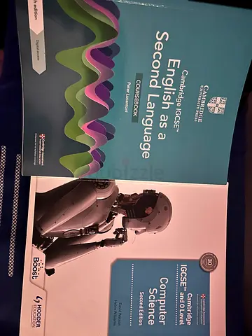 Cambridge IGCSE English as a Second Language & Computer Science Coursebooks (2 books) business