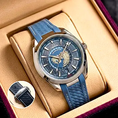 Omega seamster mens premium quartz watch