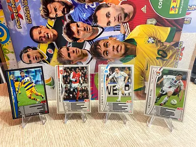 Retro Panini WCCF/Sega Bundle - Ribery, Benzema, Abidal, Reyes, Sneijder, Mutu, Conceicao