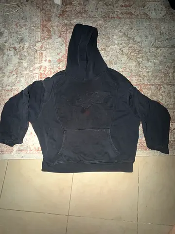 YoungLA oversized Batman hoodie official, size medium (small tear on right sleeve)