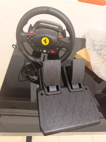 Thrustmaster Ferrari Steering Wheel with Pedals - Good Condition