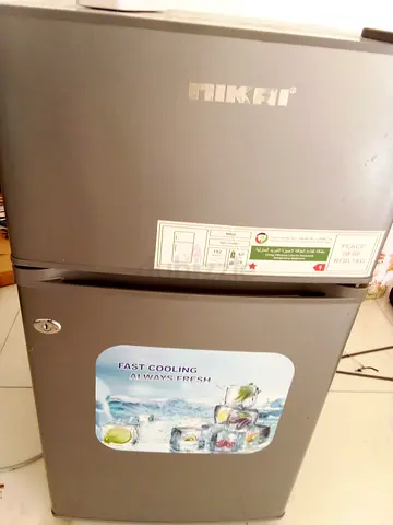 Nikai Small double door 135 Gross/88 ltr Net weight fridge