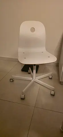 White Chair from ikea