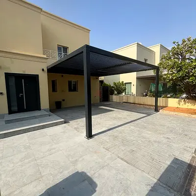 Aluminium Louvered Pergola / Carport - Modern Outdoor Shade