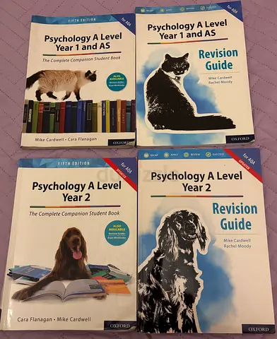 AQA A level Psychology textbooks and Revision guides and free past papers