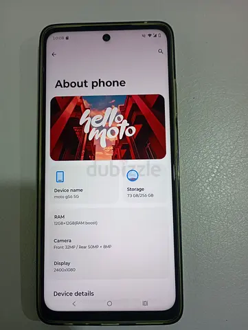 Motorola moto g56 5G - 256GB, 12GB RAM, Good Condition