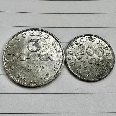 103-104 Years Old German Set (old antique coins)