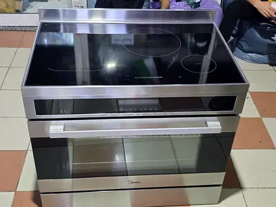 Media latest model induction stove oven dual fan full touch controls 90x60 hew