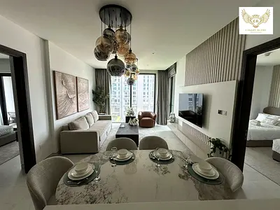 Fully Furnished 2BR I Modern Interiors I Pool & Garden View