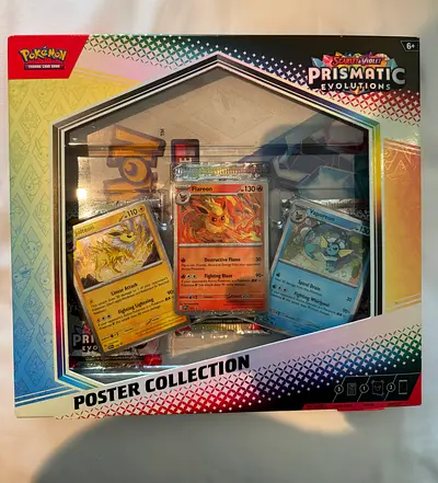 Pokemon Prismatic Evolutions Poster Collection