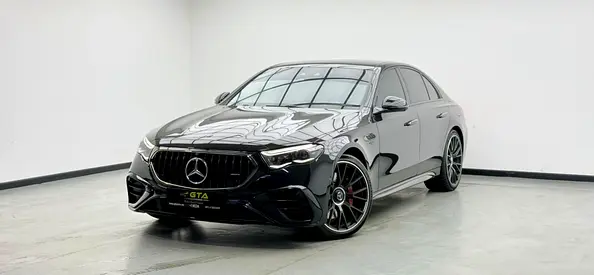 2026 Mercedes Benz E53 S AMG, 2030 MB Warranty, Carbon Fiber Interior, Low Km, Fully Loaded, GCC