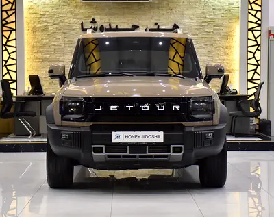 AED 1,904 EMi for 5Yrs | Jetour T2 XWD ( 2025 Model ) in Desert Brown Color GCC Specs