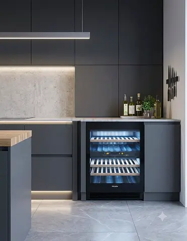 Miele KWT 6321 UG ArtLine Built-Under Wine Cooler – 34 Bottles | Dual-Zone Temperature
