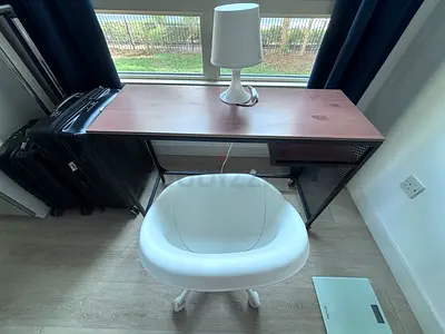 Small desk and chair