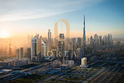 غرفة نوم واحدة مطلة على أفق سكاي لاين | شقة مفروشة | إمكانية الوصول إلى الشرفة والمسبح