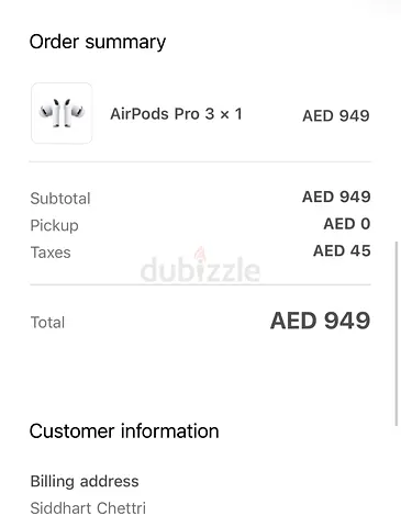 Apple AirPods Pro (3rd generation) - Like New