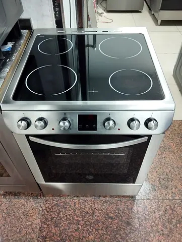 Hoover latest model full electric ceramic 4 hobs stove oven fan cooking range 60x60 zew