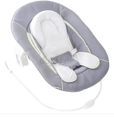 Lightweight Baby Bouncer / Rocker - Grey, Gently Used