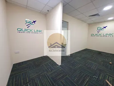 Chiller free Fitted Office port Saeed 690 sqft