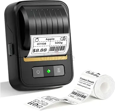 3357 - LENND N20 Bluetooth Label Maker, Tape 2Inch Portable Thermal Label Printer