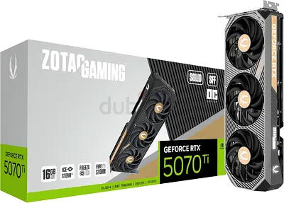 GeForce RTX 5070Ti 16GB GDDR7 - ZOTAC Gaming Solid SFF OC