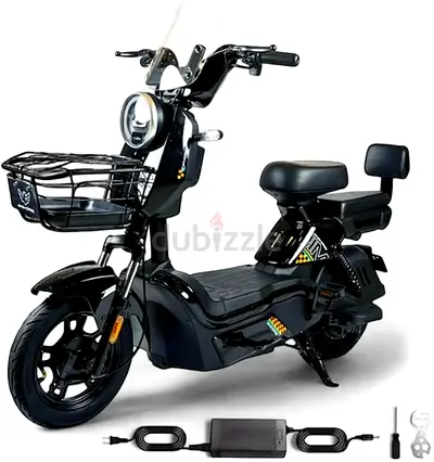 Wind Horse Electric Scooter 500W 45KM Range 40KM Speed, M6 - Grey