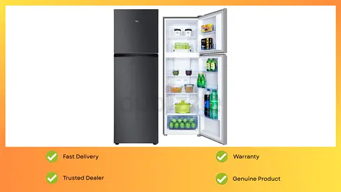 TCL Refrigerator Double Door Brand New Fridge 480L Dark Silver-Grey With 1 Year Warranty
