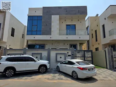 Villa for rent in Al Zahia on Mohammed Bin Zayed Road. 5 bedrooms and a rooftop terrace, fully furnished and equipped with central air conditioning. Luxuriously furnished. Final price: 115,000 AED. Pa