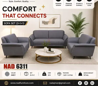Brand new Five seater Office Sofa Set available