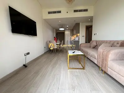 مفروشة بغرفة نوم واحدة | عزيزي ريفييرا 29 | تصميم مخطط مفتوح