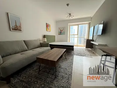 Furnished Studio For Rent In JLT Cluster C Goldcrest Executive