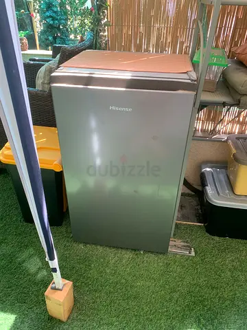 Hisense Single Door Refrigerator - Compact Silver Fridge