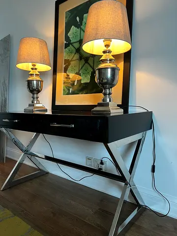 Console table from indigo living