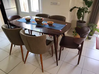 Premium Mid-Century Modern Dining Furniture Set – Indigo Living & ID Design