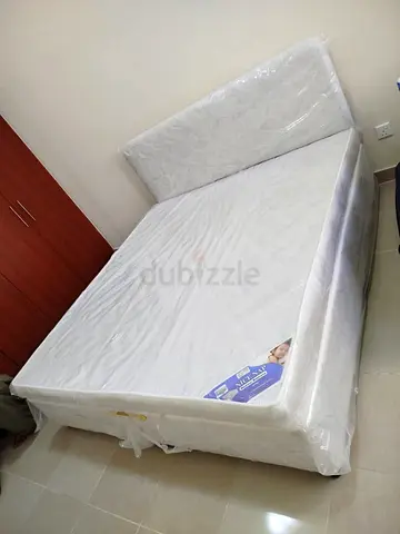 Brand new King size American Diwan base bed with Mattress Available
