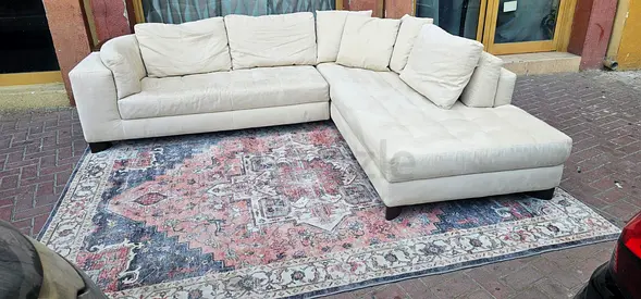 Premium Quality Natuzzi Italian Sofa Beige
