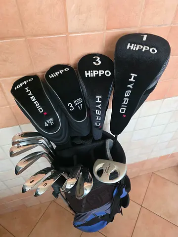 Hippo golf clubs LEFT HAND