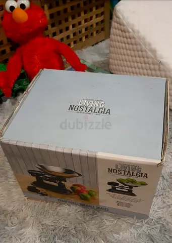 Living Nostalgia Traditional Balance Kitchen Scales - New in Box. Never Used. AED 260 Only!