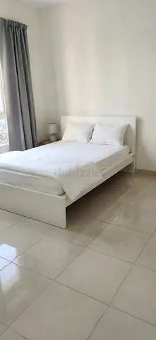 IKEA MALM Queen Bed Frame with  mattress Good Condition