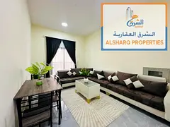Fully furnished 1-bedroom apartment in Ajman Corniche, located in a prime tourist area near Al Safin