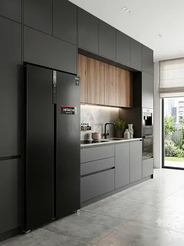 Hitachi Side-by-Side Refrigerator – Latest Model | Neat & Clean Condition
